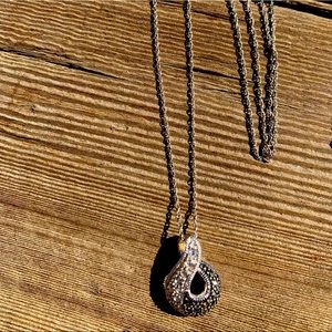 Silver Marcasite Necklace